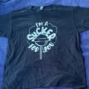 Gildan Kids Black 'I'm a Sucker for You' T-Shirt